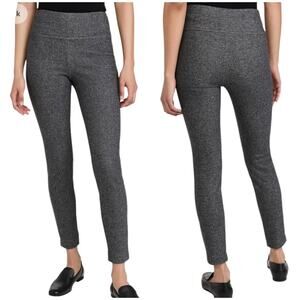 Theory NWOT Yoke Legging Grey Multi Dillon Knit Size P(US 0) Pull-On Stretch